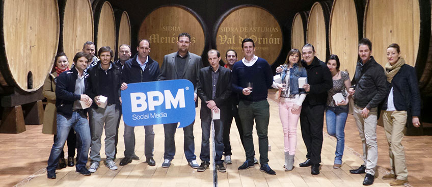 BPM Social Media & company visitan Sidra Menéndez