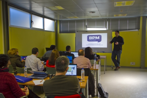 Pelayo Puerta, CEO de BPM Social Media en la Federación Asturiana de Empresarios